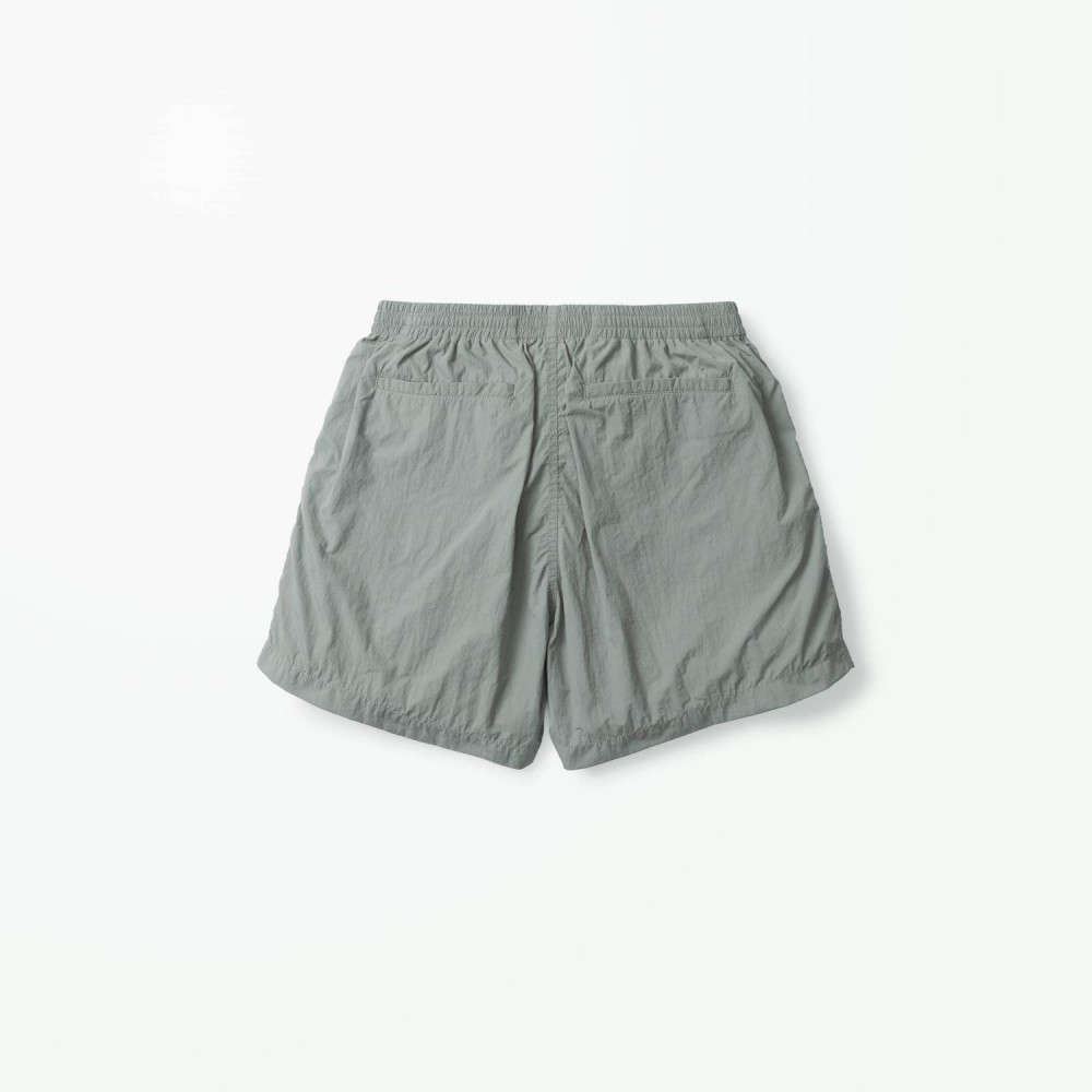 【COLOR iN ID】Ribbon nylon bermuda pants Incotex - Relaxed fit cotton-nylon Bermuda shorts - light